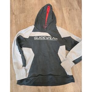 Cabela's Black and Gray Guidewear Hoodie